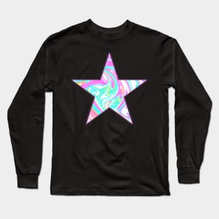 Psychedelic Star Long Sleeve T-Shirt